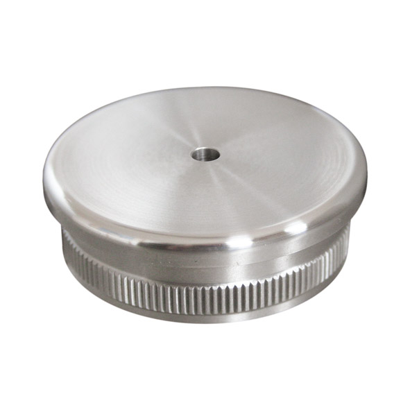 Zier - Rohrstopfen für Rohr Ø 33,7 x 2,0 mm Edelstahl V2A