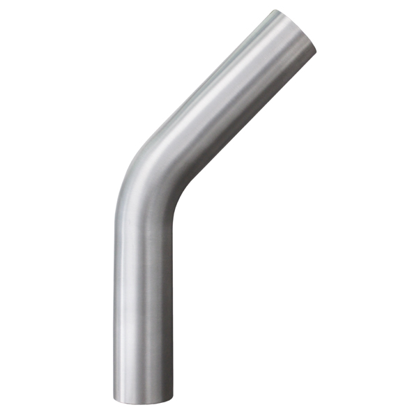 Rohrbogen aus Rundrohr Ø 42,4 x 2,5 mm 135 Grad Edelstahl V2A B-WARE