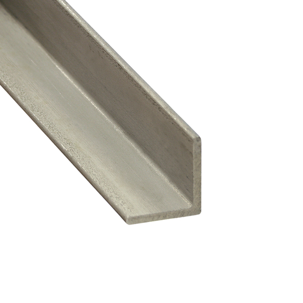 Winkelstahl 40 x 40 x 4 mm ungeschliffen, Länge 500 mm Edelstahl V2A