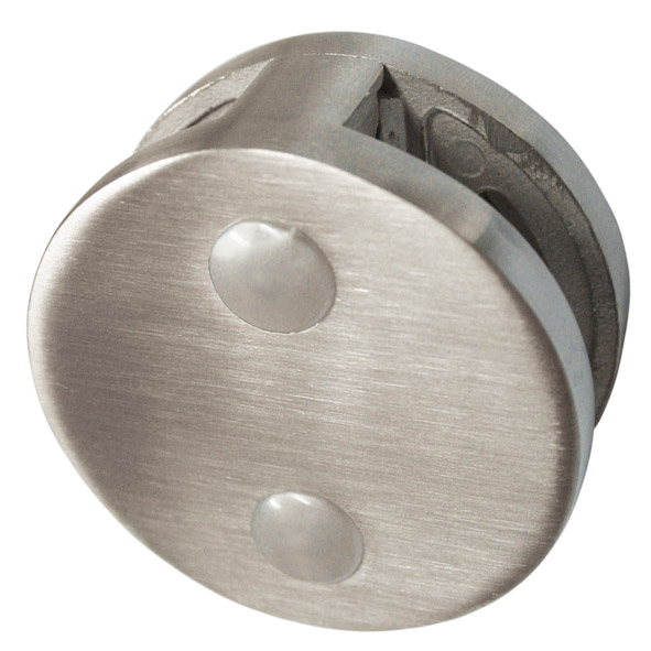 Glasklemme Modell 09 für Rohr Ø 42,4 mm Edelstahl V2A