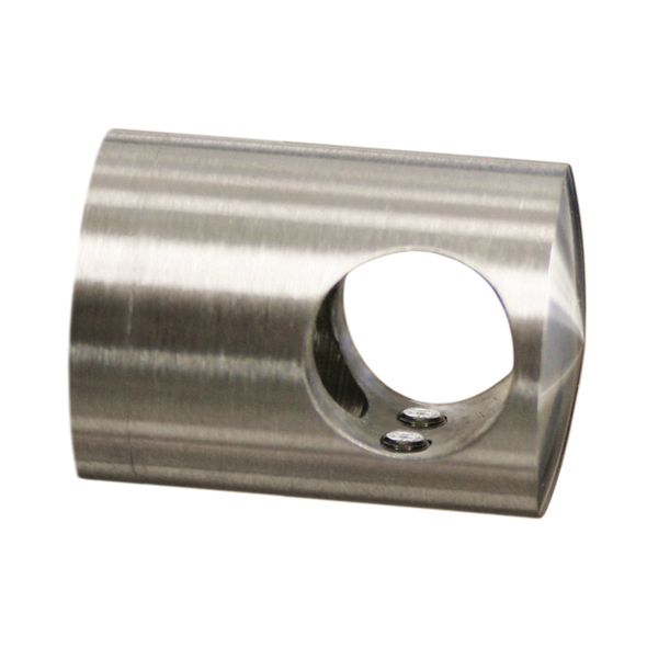 Querstabhalter zum Verbinden von Stab Ø 12 mm und Anschluss für Vierkantrohr Edelstahl V2A