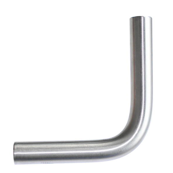 Handlaufträgerstütze Ø 12mm mit 90° Winkel ohne Gewinde Edelstahl V2A