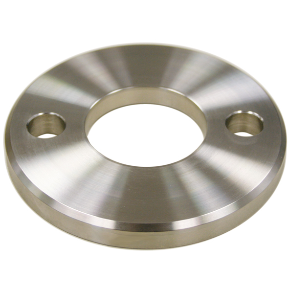 gedrehte Ronde, gelocht Größe Ø 100 x 10 mm und Mittelloch für Ø 42,4 mm Rundrohr Edelstahl V2A gedrehte Ronde, gelocht Größe Ø 100 x 10 mm und Mittelloch für Ø 42,4 mm Rundrohr Edelstahl V2A