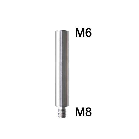 Handlaufträgerstütze Länge 90 mm und Ø 12 mm Edelstahl V2A