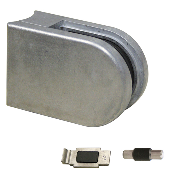 Glasklemme Modell 15 für Rohr Ø 42,4 mm Zinkdruckguss