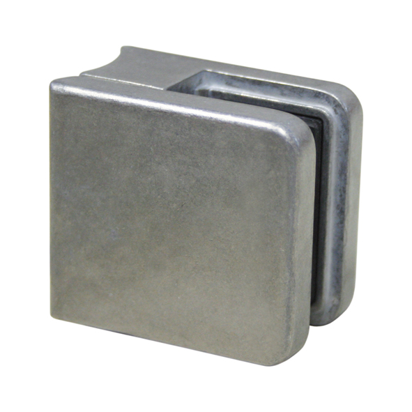 Glasklemme Modell 01 für Rohr Ø 42,4 mm Zinkdruckguss