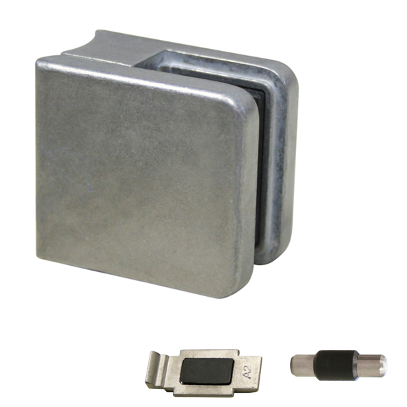 Glasklemme Modell 11 für Rohr Ø 42,4 mm Zinkdruckguss